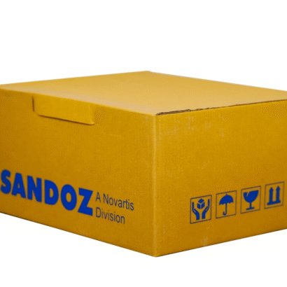 SANDOZ Pharmaceutical Packaging Box