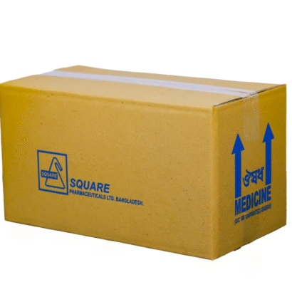 SQUARE Pharmaceuticals Corrugated Shipping Box